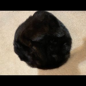 Mink beret / hat